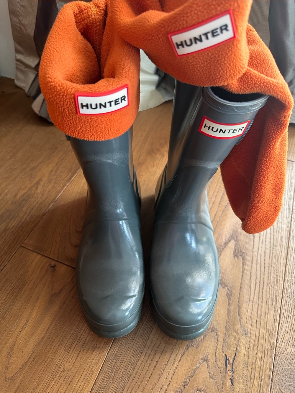 Hunters Rain boots & Socks